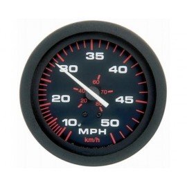  Amega Speedomètre 0-35 mph noir