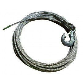 GOLIATH Câble acier avec crochet - 10m