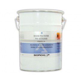 SOROMAP Resine polyester pre acceleree thixo 5kg