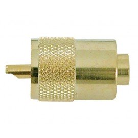 Connecteur VHF male PL259 pour câble 5mm