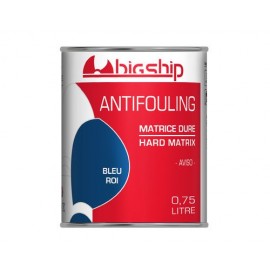 BIGSHIP Antifouling matrice dure Bleu roi 750ml