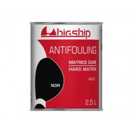 BIGSHIP Antifouling matrice dure Noir 2,5L