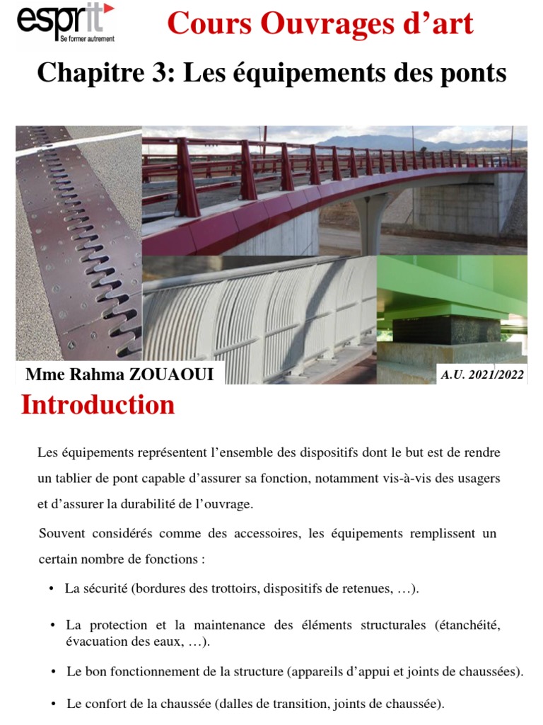 équipements de pont
