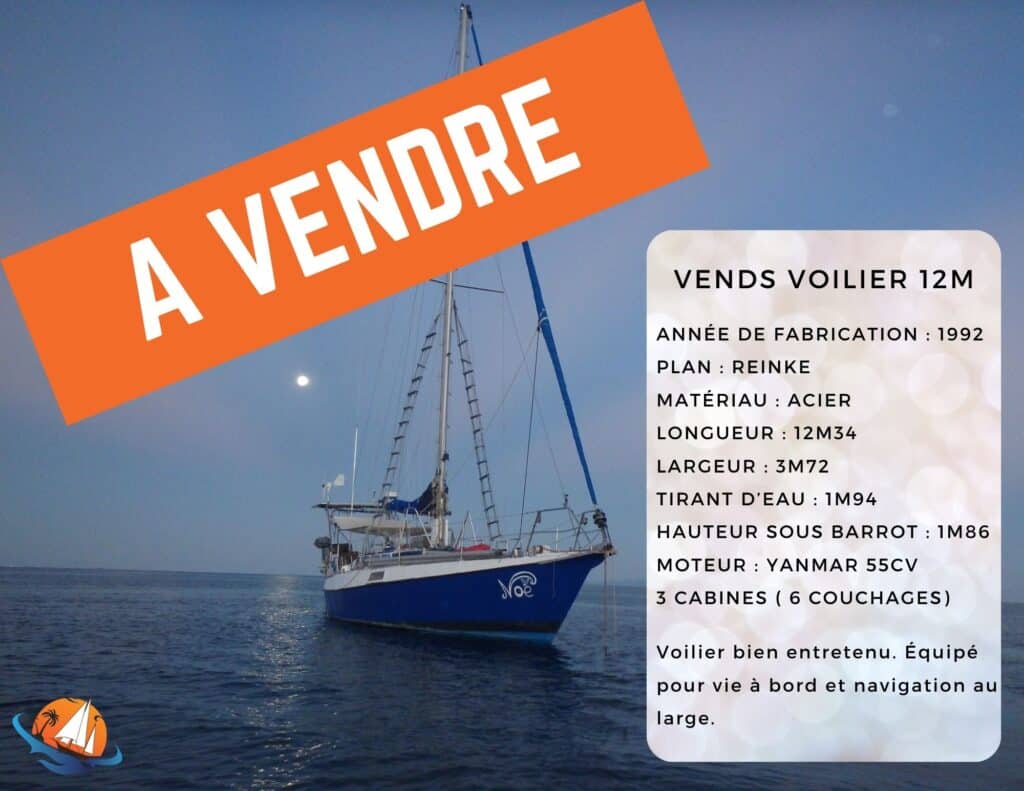 voilier a vendre