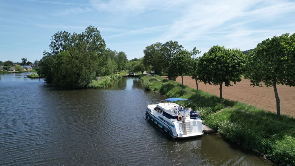 canal de nantes à brest en bateau