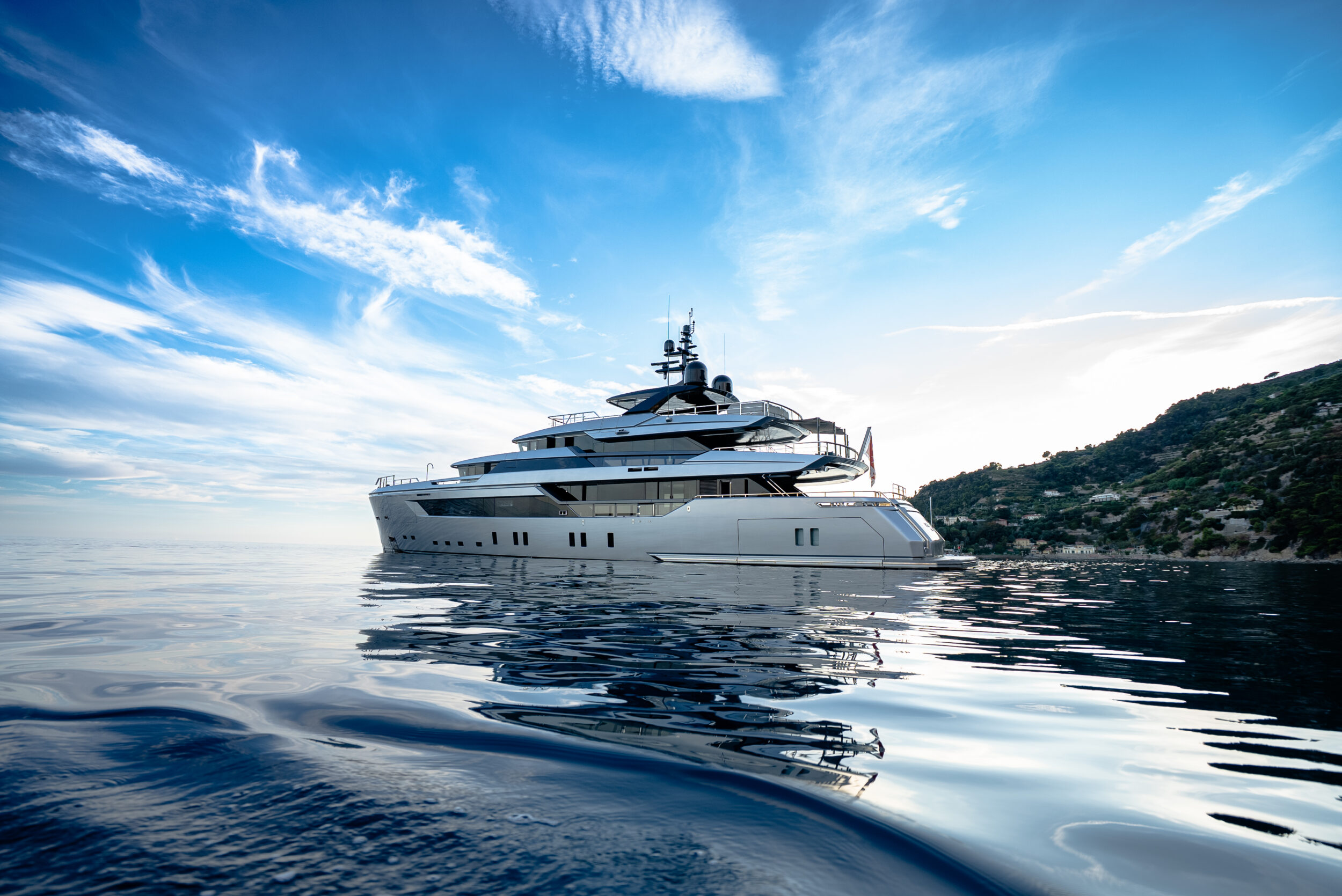 un yacht