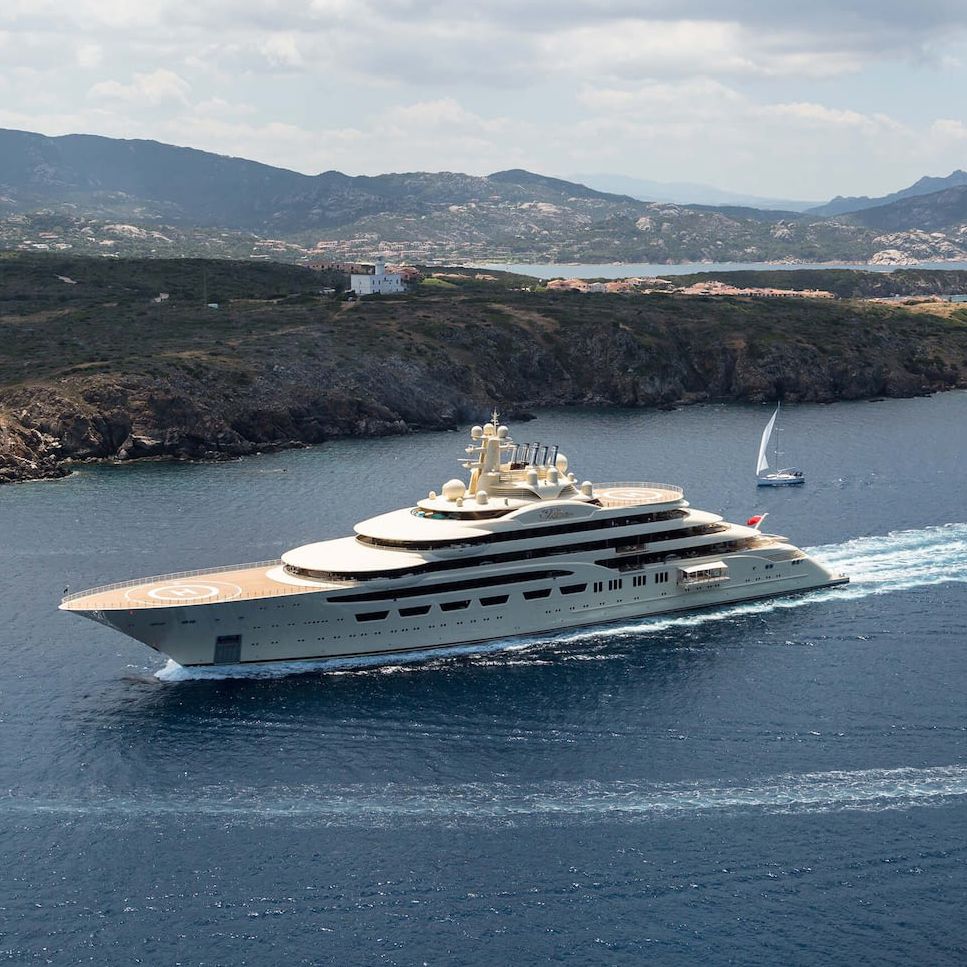 mega yacht dilbar