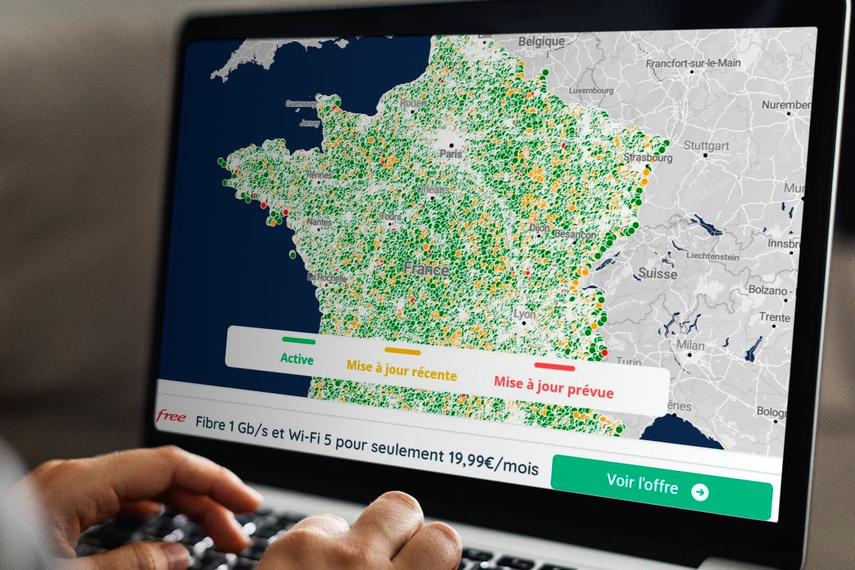 carte des antennes